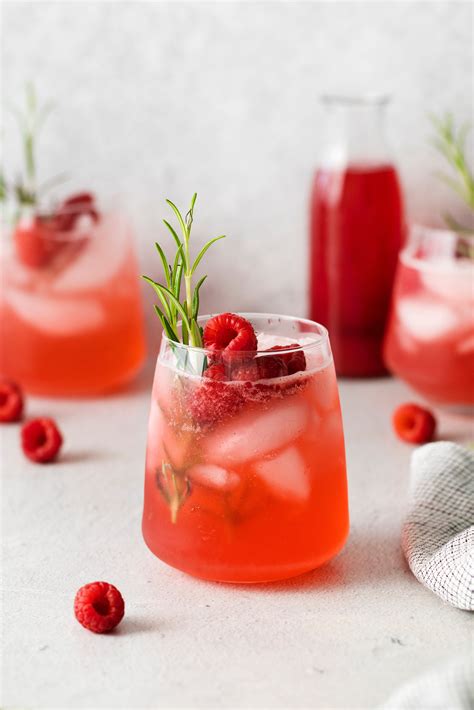 Raspberry Gin Cocktail - Lexi's Clean Kitchen - Story Telling Co