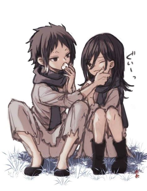 Akutagawa and Gin ☆ Artist: @diociant