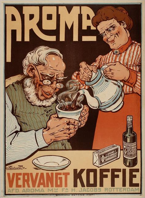 Koffie reclame | Vintage humor, Coffee poster, Advertising poster