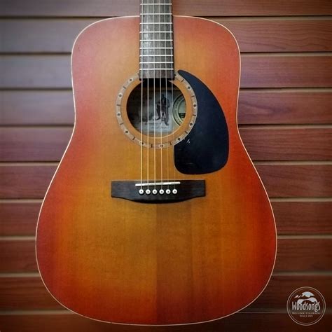 USED Art & Lutherie Cedar Dreadnought Acoustic Guitar