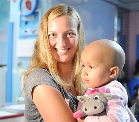 Kvitova visits cancer baby | Tennis Forum