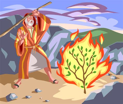 moses and burning bush clipart 10 free Cliparts | Download images on ...