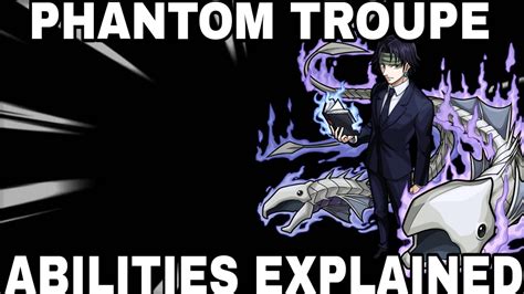Phantom Troupe Abilities Explained! | HunterXHunter 101 - YouTube