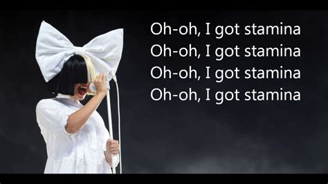 Sia- The Greatest Lyrics( HD) - YouTube