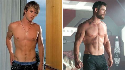 Chris Hemsworth Body Transformation