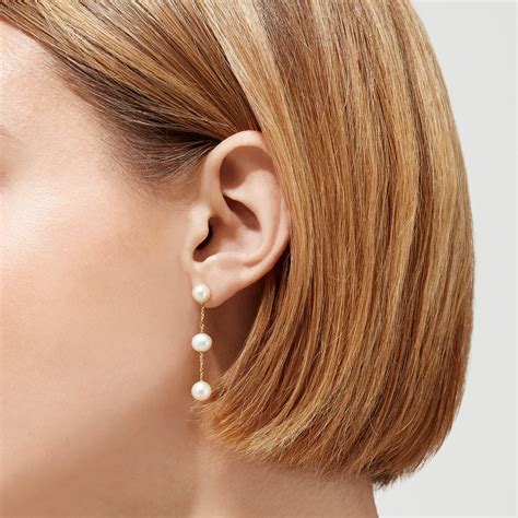 Effy 14K Yellow Gold Cultured Fresh Water Pearl Drop Earrings | effyjewelry.com