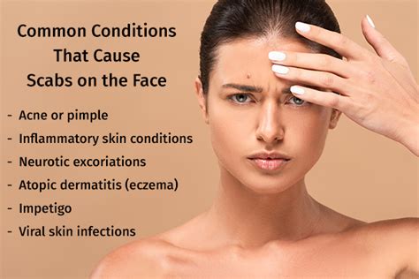 What Causes Scabs on Face and How to Treat Them