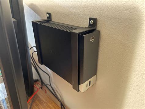 Seagate One Touch External Drive Wall Mount by Josh Edlin | Download free STL model | Printables.com
