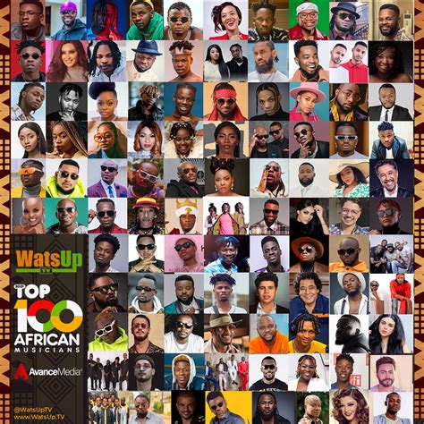 Avance Media | Avance Media & WatsUp TV Announces 2021 Top 100 African ...