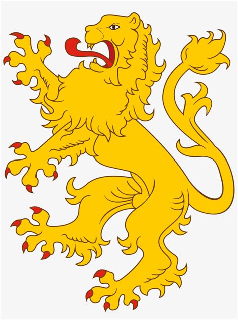 Lion Transparent Heraldry - Lion Coat Of Arms Png Transparent PNG ...