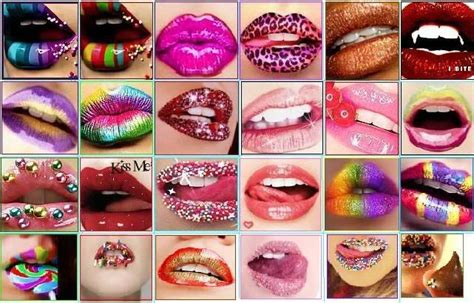 crazy colors | Candy lips, Glitter lips, Lips photo