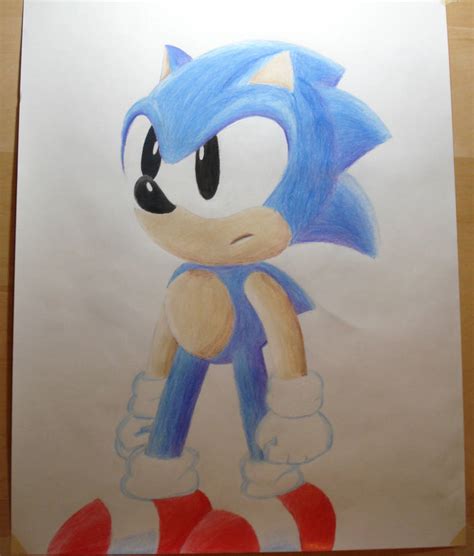 Sonic colored pencils 2 by namatamiku on DeviantArt