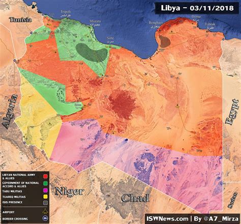 Libyan Civil War Live Map