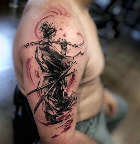 30 Ninja Tattoos For Men - Ancient Japanese Warrior Design Ideas ...