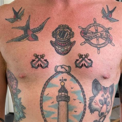 101 Best Anchor Chest Tattoo Ideas That Will Blow Your Mind!