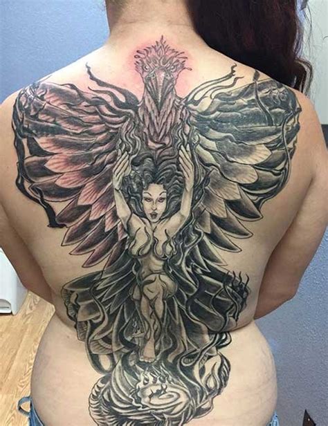 30 Gorgeous Phoenix Tattoo Designs