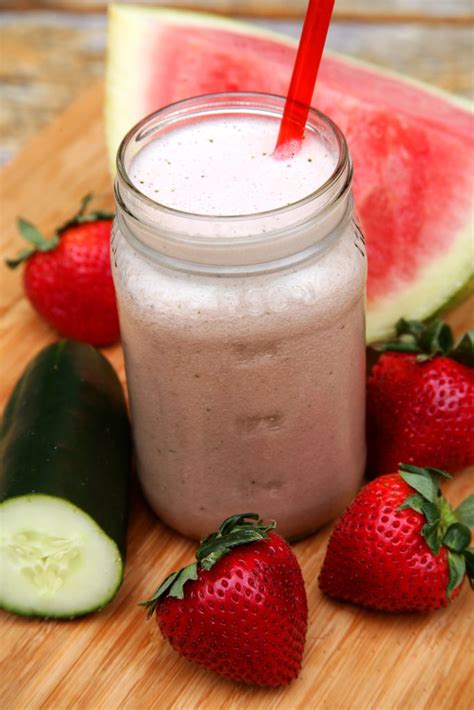 Healthy Smoothies With Summer Fruit | POPSUGAR Fitness