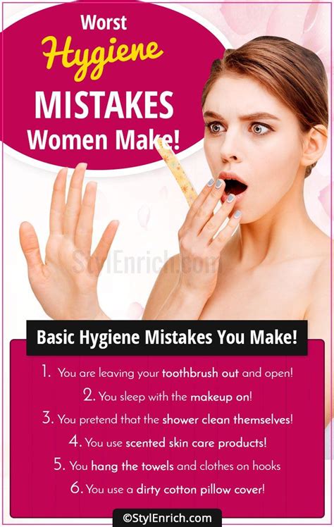 The 11 #WorstHygieneMistakes Women Make! | Female hygiene, Hygiene, Proper hygiene