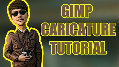 CARICATURE Tutorial - GIMP | Photoshop Alternative | #51 - YouTube
