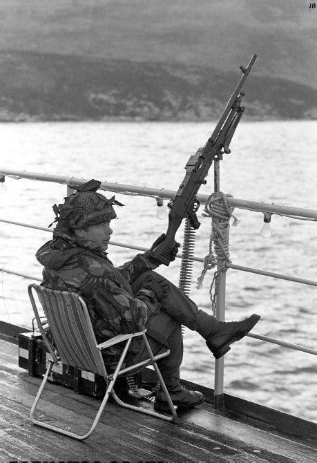 Waiting for an air raid on board the ss Canberra during the Falklands war. 1982 : r/OldSchoolCool