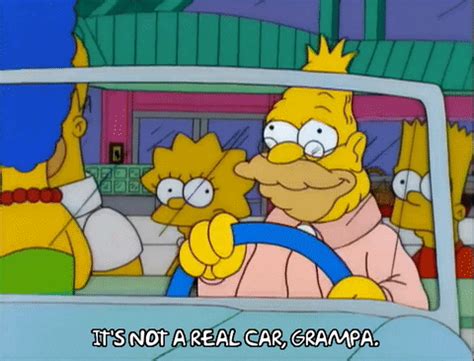 Homer Simpson Car GIF - Find & Share on GIPHY