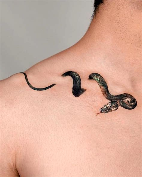 Top 70+ snake tattoo shoulder super hot - in.cdgdbentre