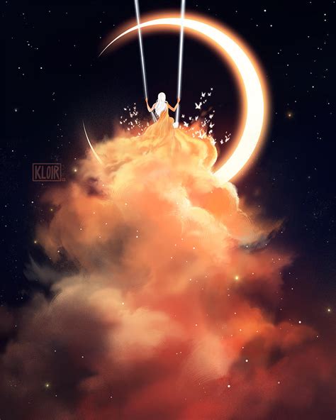 Moon gazing by kloir on DeviantArt