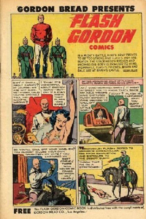 Gordon Bread Presents: Flash Gordon Comics 1 (Harvey Publications) - Comic Book Value and Price ...