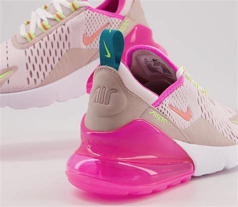 Nike Air Max 270 Trainers Barely Rose Atomic Pink - Hers trainers