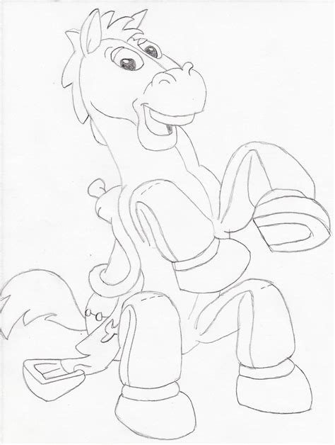 Bullseye (Toy Story) | Disney drawings, Toy story, Horse party