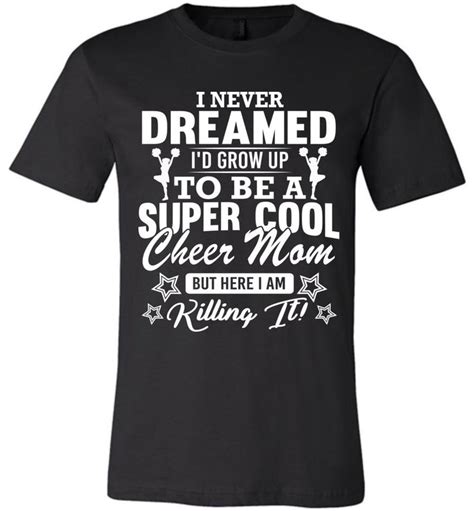 Super Cool Cheer Mom Shirts | That's A Cool Tee | Cheer mom shirts ...