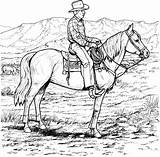 Cowboy Coloring Pages 7  Kids sketch template