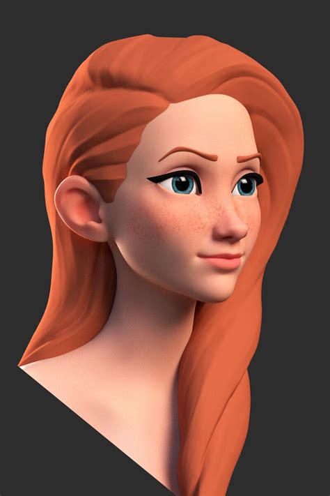 3d Model Character, Character Design Animation, Character Modeling, Female Character Design ...
