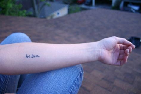 Gallery For > Love One Another Tattoo | Tattoos, Love tattoos, Tattoo quotes