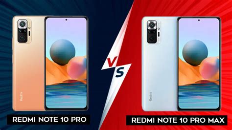 Redmi Note 10 Pro Vs Redmi Note 10 Pro Max: Which One Should You Buy? - Gizbot News