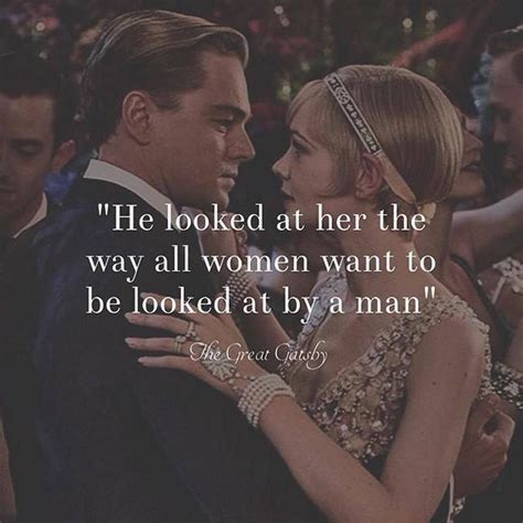 He looked at her. F. Scott Fitzgerald, The Great Gatsby | Great gatsby quotes, Gatsby quotes ...