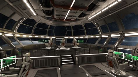 Starship Command Center | Daz 3D