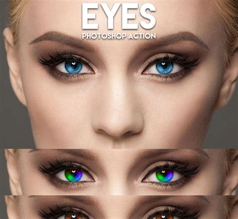 Eye Photoshop Actions | Free PSD Actions
