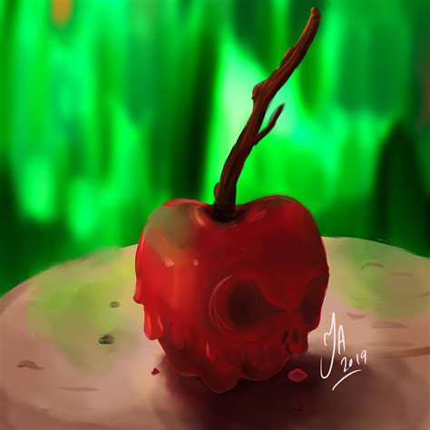 ArtStation - Halloween Apple