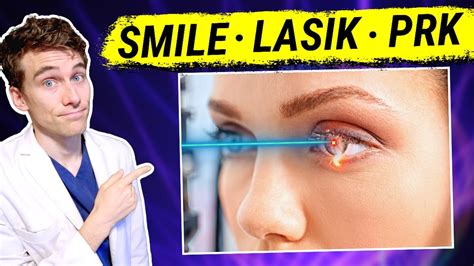 Should You Get SMILE, LASIK, or PRK Eye Surgery? - YouTube