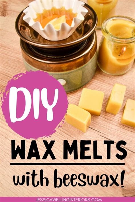 DIY Beeswax Wax Melts - Jessica Welling Interiors