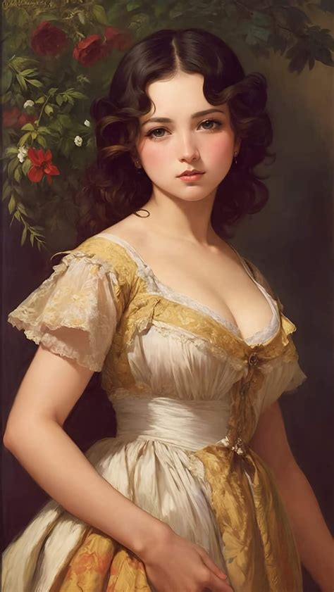 Female Portrait, Female Art, 1800s Dresses, Formal Dresses Outfits, Lovely Creatures ...