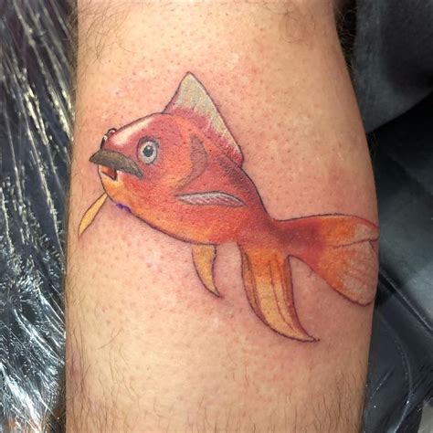 Goldfish Tattoo, Japanese Goldfish Tattoo, Traditional Goldfish Tattoo ...