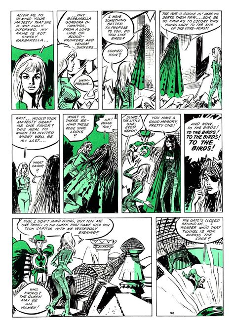 WORLD OF MONSTERS: BARBARELLA: THE ORIGINAL COMIC (PART 2)