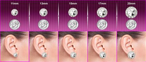 Mm Size Chart For Earrings