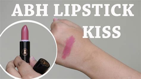 Anastasia Beverly Hills Matte Lipstick Kiss - Review And Swatch. - YouTube