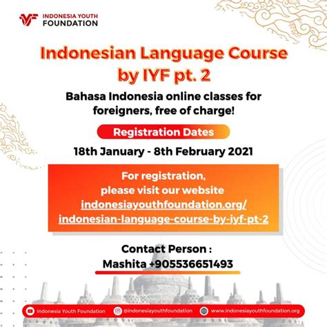 Indonesian Language Course by IYF pt.2 - Indonesia Youth Foundation