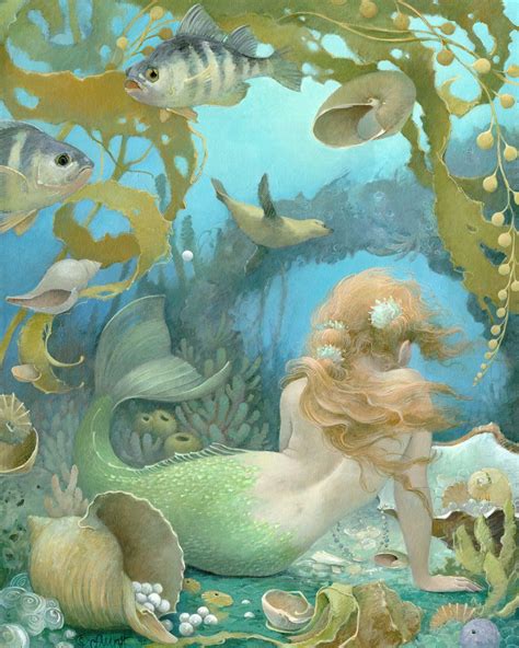 Christina Wyatt Fantasy Unicorn, Fantasy Mermaids, Real Mermaids, Mermaids And Mermen, Fantasy ...