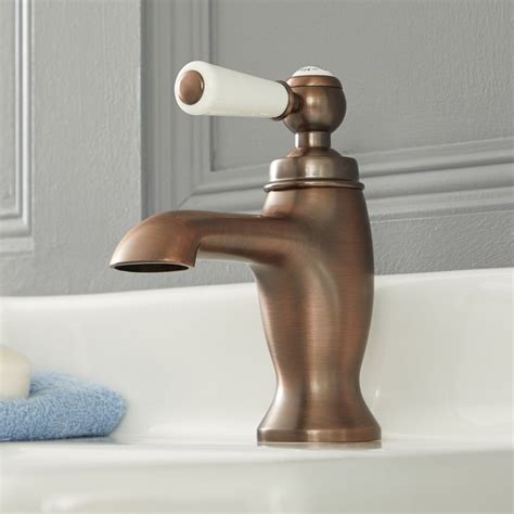 Milano Elizabeth - Traditional Lever Mono Basin Tap - Oil Rubbed Bronze