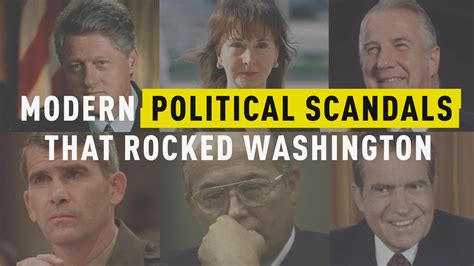 Watch Modern Political Scandals That Rocked Washington | Oxygen ...